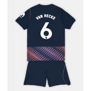 Tottenham Hotspur Jan Paul van Hecke #6 Udebanetrøje Børn 2026-27 Kortærmet (+ Korte bukser)